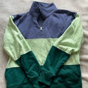 Long sleeve quarter zip